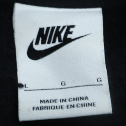Nike Men’s Black Full Zip Hoodie Size L Sports Fleece Jumper