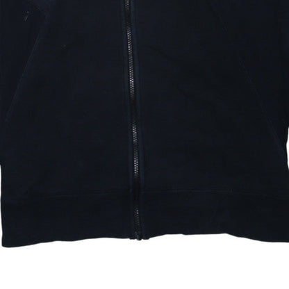Nike Men’s Black Full Zip Hoodie Size L Sports Fleece Jumper