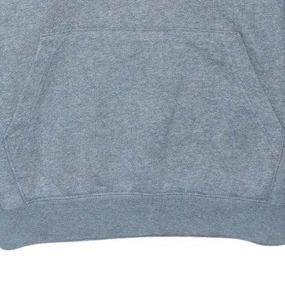 Nike Men's Grey Pullover Hoodie Small Fleece Regular Fit