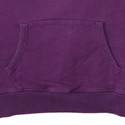 Tommy Jeans Womens Purple XS Pullover Hoodie with Logo Print