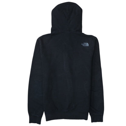 The North Face Mens Black Full Zip Hoodie Size M Cotton Fleece