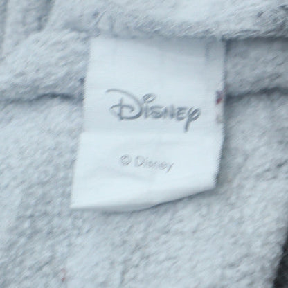 Disney Women Grey Mickey Mouse Pullover Sweatshirt Size S 10/12