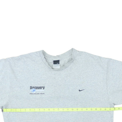 Nike Men's Grey Discovery Channel Pro Cycling Team T-Shirt XL