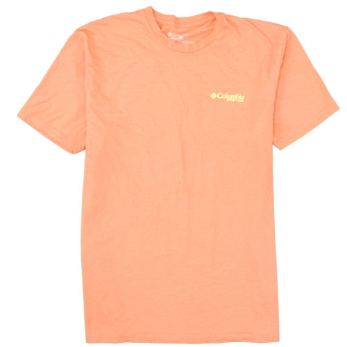 Mens UK Size XL Columbia Orange  T-Shirt