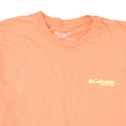 Mens UK Size XL Columbia Orange  T-Shirt