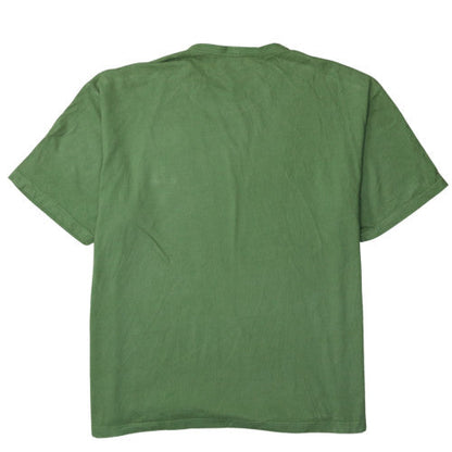 Columbia Men's Green 2XL Cotton Crew Neck Short Sleeve T-Shirt
