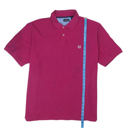 Chaps Men’s Pink 3XL Classic Fit Cotton Polo Shirt Big & Tall