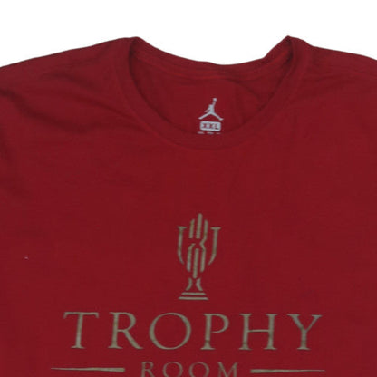 Jordan Trophy Room Red Men's 2XL Graphic Sports T-Shirt