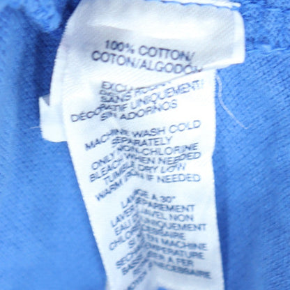 Chaps Men's Blue Striped Cotton Polo Shirt LT Big & Tall