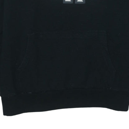 Kappa Men’s Black XL Pullover Hoodie with Logo Print