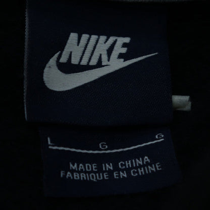 Nike Men's Black Pullover Hoodie L Logo Fleece Sportswear