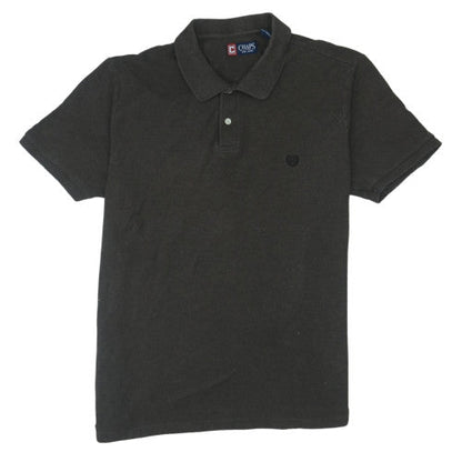 Chaps Men's Black XL Cotton Short Sleeve Polo Shirt
