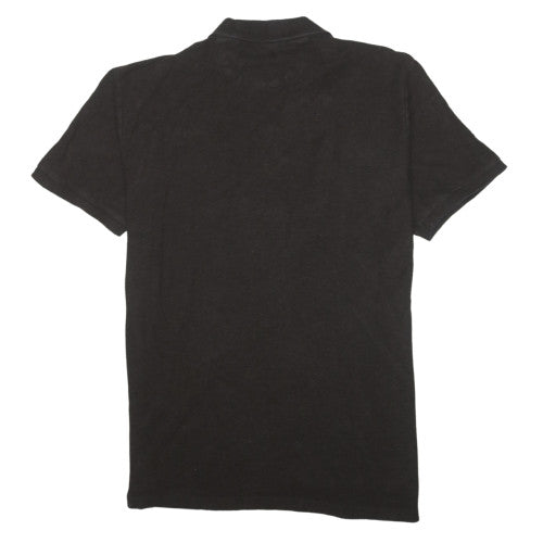 Chaps Men's Black XL Cotton Short Sleeve Polo Shirt