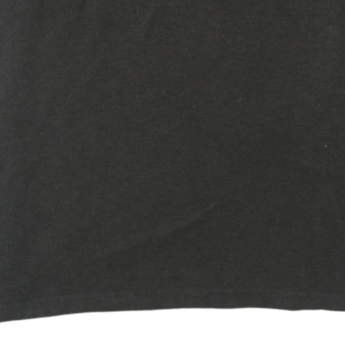 Chaps Men's Black XL Cotton Short Sleeve Polo Shirt