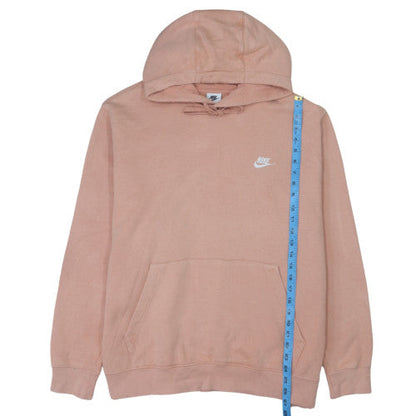 Nike Womens Pink Pullover Hoodie XX-Large Cotton Blend Casual