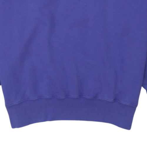 Champion Women's Purple Large Pullover Hoodie Sweatshirt Cotton Blend