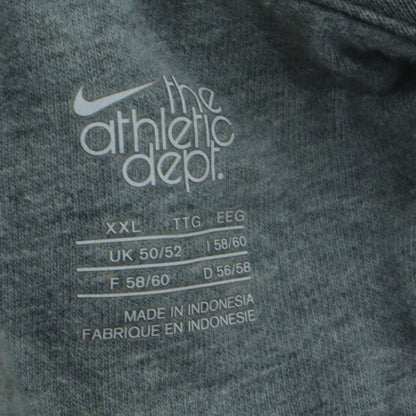 Nike Men's Grey 2XL Pullover Hoodie Sweatshirt Regular Fit