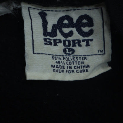 Lee Sport Mens Black Cincinnati Bengals Pullover Sweatshirt L