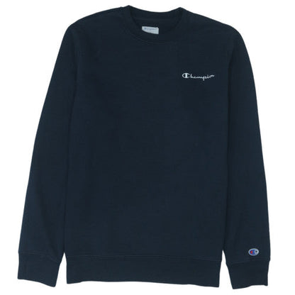 Champion Men's Blue Crew Neck Pullover Sweatshirt M Regular Fit