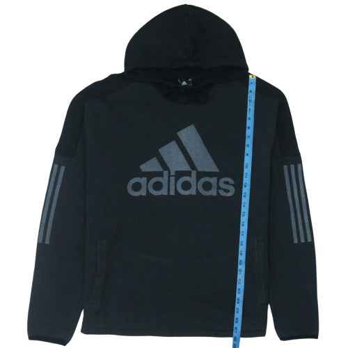 Adidas Men's Black XL Pullover Hoodie Fleece Logo Sportswear