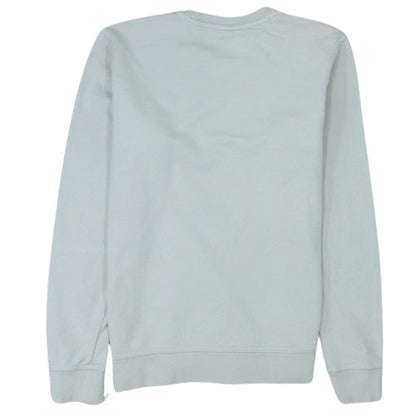 Nike Men's Grey Cotton Crew Neck Sweatshirt M Classic Fit