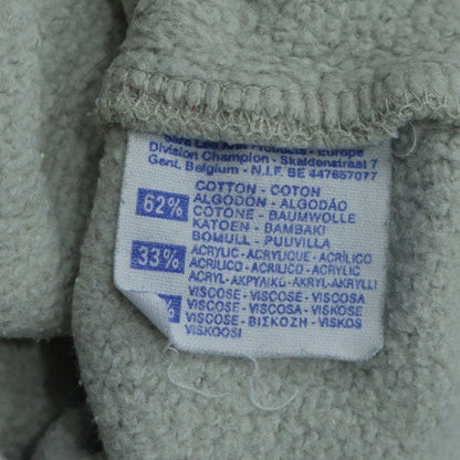 Champion Men's Grey Small Pullover Hoodie with Logo