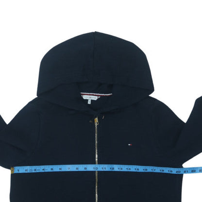Tommy Hilfiger Men's Blue Full Zip Hoodie XL Classic Knit