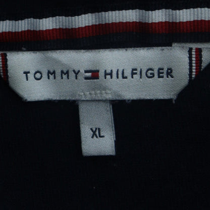 Tommy Hilfiger Men's Blue Full Zip Hoodie XL Classic Knit