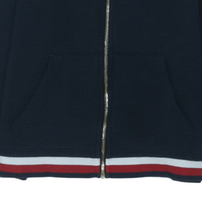 Tommy Hilfiger Men's Blue Full Zip Hoodie XL Classic Knit