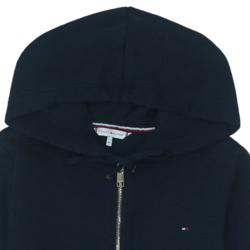 Tommy Hilfiger Men's Blue Full Zip Hoodie XL Classic Knit