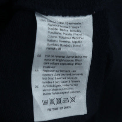 Helly Hansen Men's Blue Pullover Hoodie L Logo Graphic Cotton