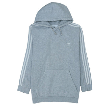 Adidas Men's Grey XL Pullover Hoodie Fleece Sweatshirt