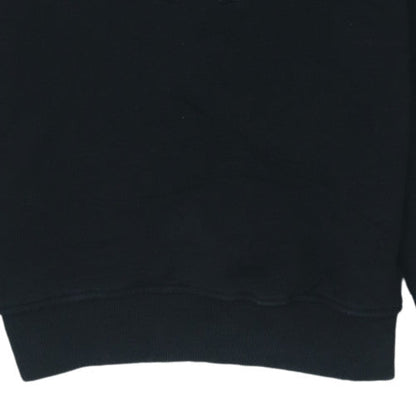 Kenzo Men's Black XL Embroidered Tiger Crew Neck Sweatshirt