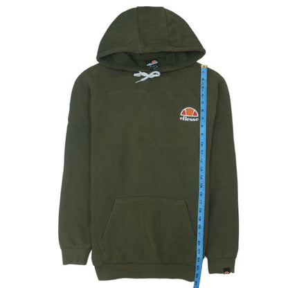 Ellesse Men's Green Pullover Hoodie XS Regular Fit Logo