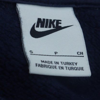Nike Men's Blue Pullover Logo Sweatshirt Size S