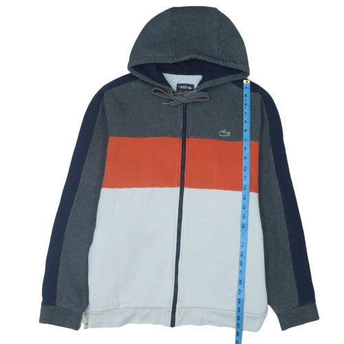 Lacoste Sport Men's Multicoloured 3XL Full Zip Hoodie