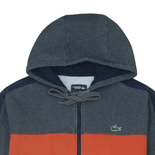 Lacoste Sport Men's Multicoloured 3XL Full Zip Hoodie