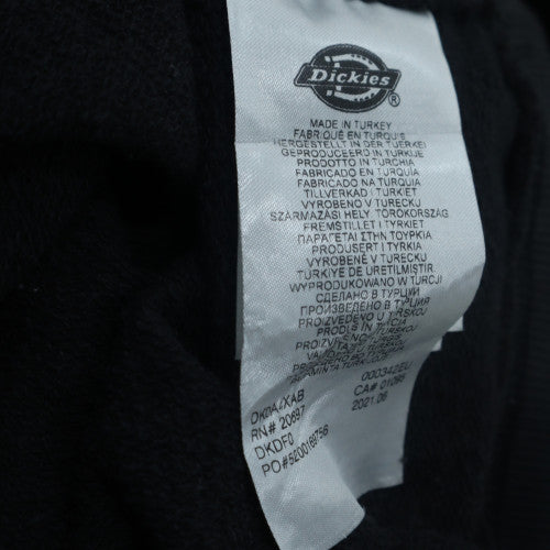 Dickies Men's Black Small Crew Neck Logo Sweatshirt