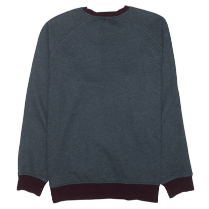 adidas Men's Grey XL Pullover Sweatshirt Crew Neck Logo Fleece