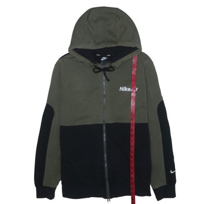 Nike Men’s Green Full Zip Hoodie XL Hooded Sweatshirt