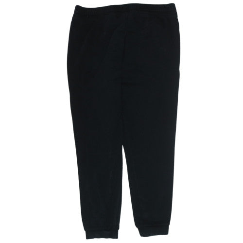 Emporio Armani Men’s Black Jogger Sweatpants in Medium Cotton Blend