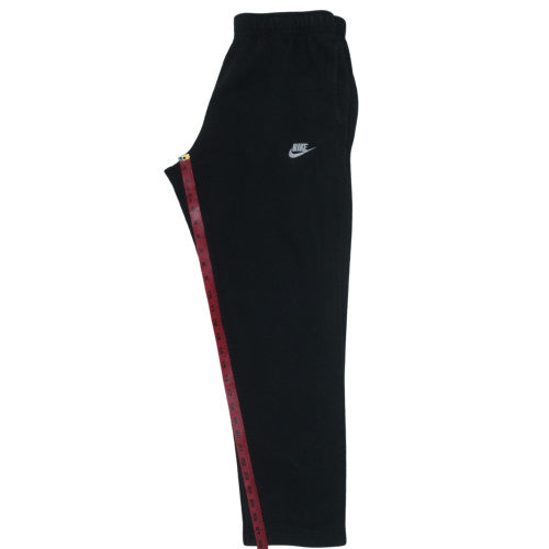 Nike Mens Black L Fleece Jogger Sweatpants Elastic Waist