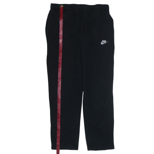 Nike Mens Black L Fleece Jogger Sweatpants Elastic Waist