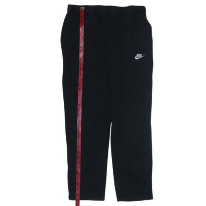 Nike Mens Black L Fleece Jogger Sweatpants Elastic Waist