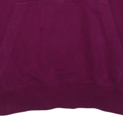 Nike Women’s Purple Pullover Hoodie Medium Logo Graphic Sweatshirt