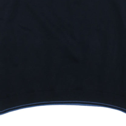 BOSS Mens Blue 3XL 1/2 Zip Cotton Knit Sweatshirt