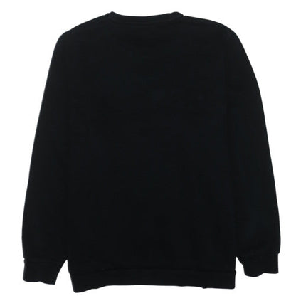 Puma Men's Black 2XL Crew Neck Logo Pullover Sweatshirt