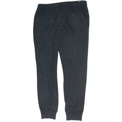 Puma Men's Black Jogger Trousers L Fleece Regular Fit Activewear