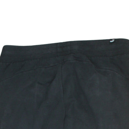 Puma Men's Black Jogger Trousers L Fleece Regular Fit Activewear