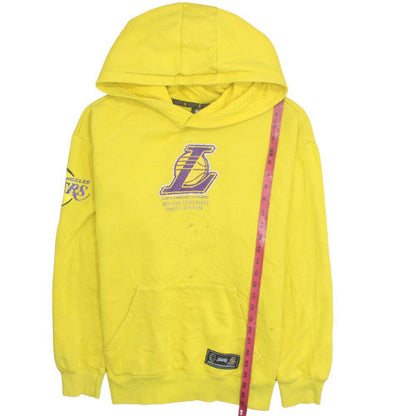 Primark NBA Men’s Yellow Lakers Pullover Hoodie L Long Sleeve